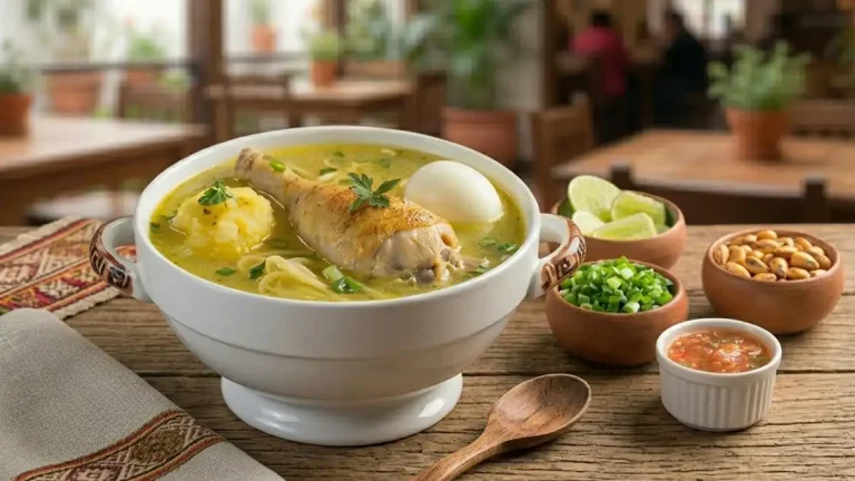 Receta de Caldo de Gallina