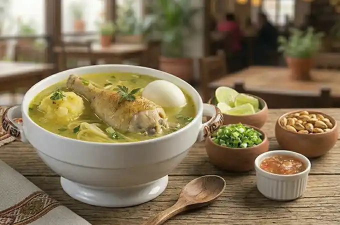 Receta de Caldo de Gallina