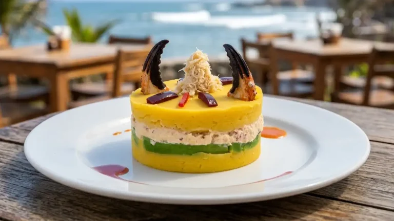 Receta de Causa de Cangrejo
