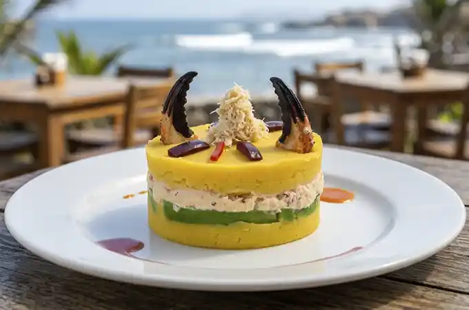Receta de Causa de Cangrejo