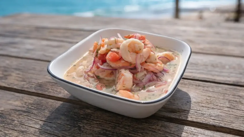 Receta de Ceviche de Camarones