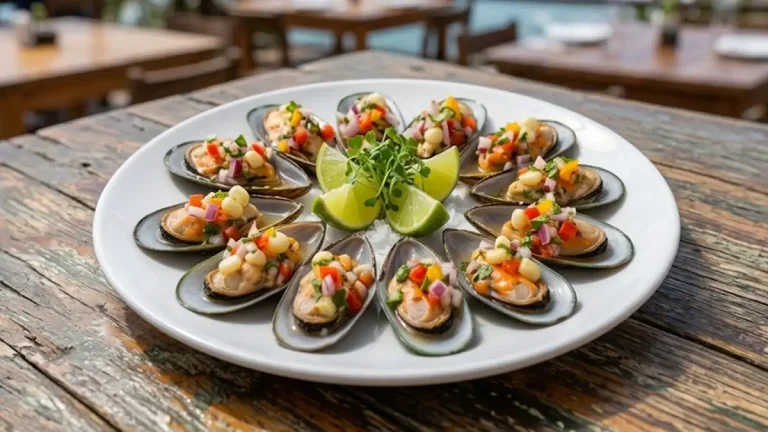 Receta de Choritos a la Chalaca