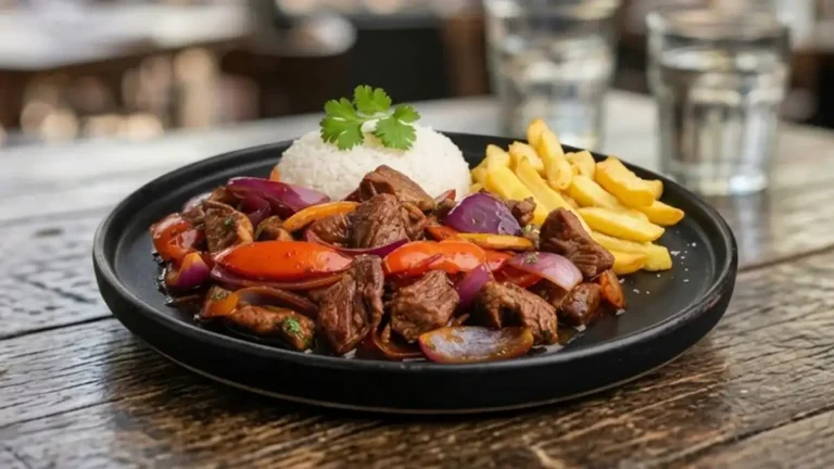 Receta de Lomo saltado