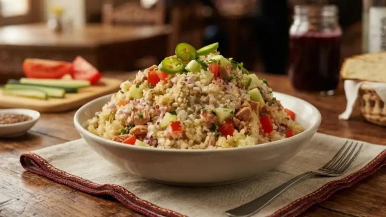 Receta de Atún con Quinua