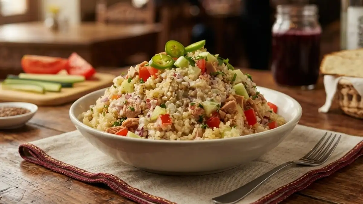 Receta de Atún con Quinua