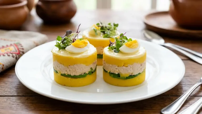 Receta de Causa Rellena de Pollo