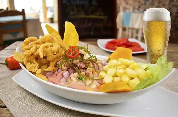 Receta de Ceviche Carretillero
