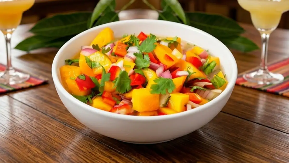 Receta de Ceviche de Mango