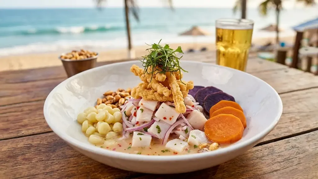 Receta de Ceviche de Pota