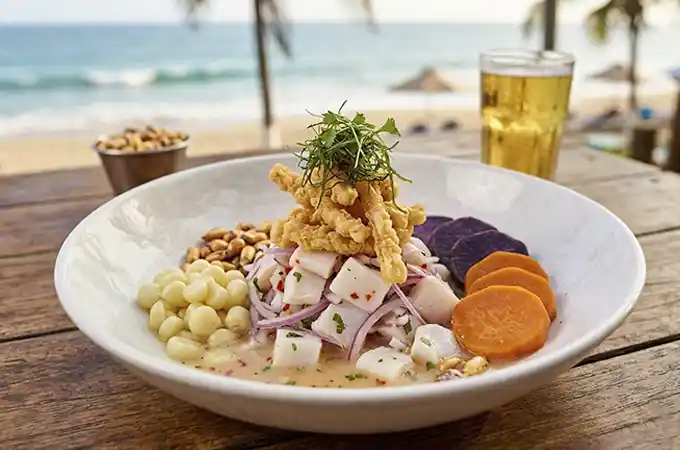 Receta de Ceviche de Pota