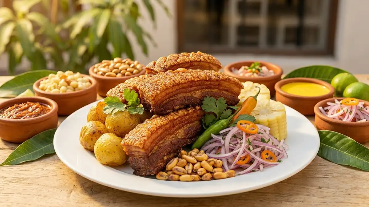 Receta de Chancho a la Caja China