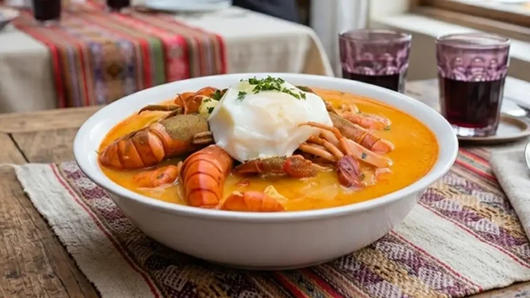 Receta de Chupe de Camarones