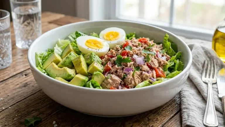 Receta de Ensalada de Atún y Palta