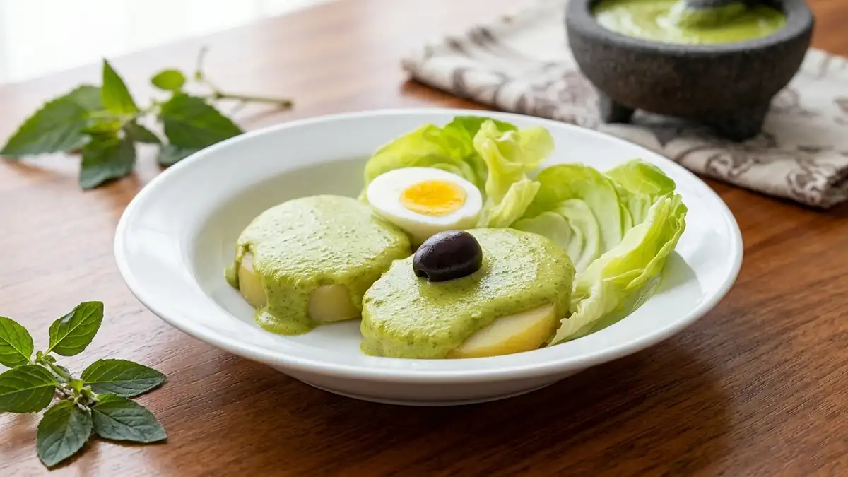 Receta de Ocopa Arequipeña