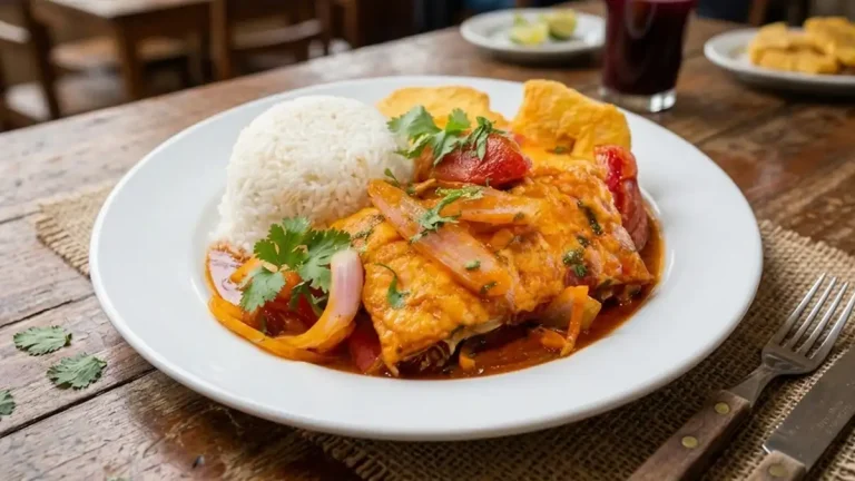 Receta de Pescado a la Chorrillana