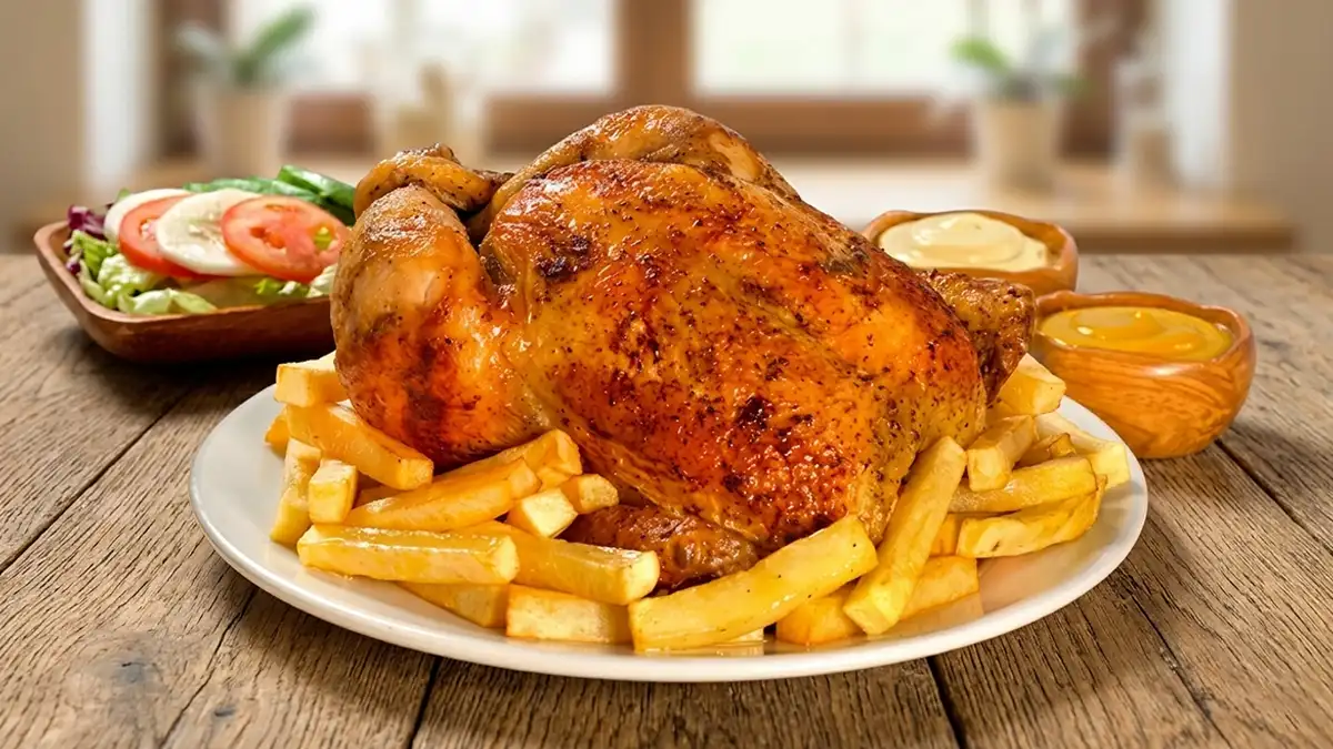 Receta de Pollo a la Brasa Casero