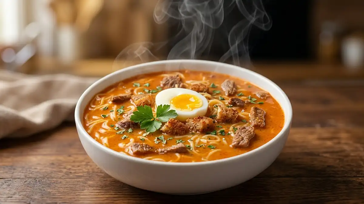 Receta de Sopa a la Minuta