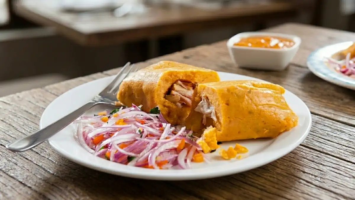 Receta de Tamales de Chancho