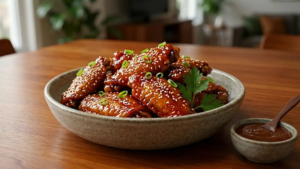 Receta de Alitas Agridulce