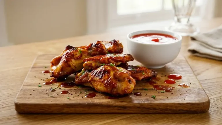 Receta de Alitas a la Bbq