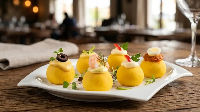Receta de Bolitas de Causa