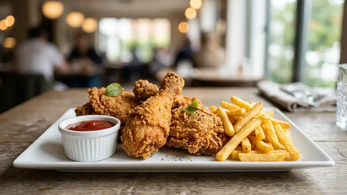 Receta de Pollo Broaster Casero