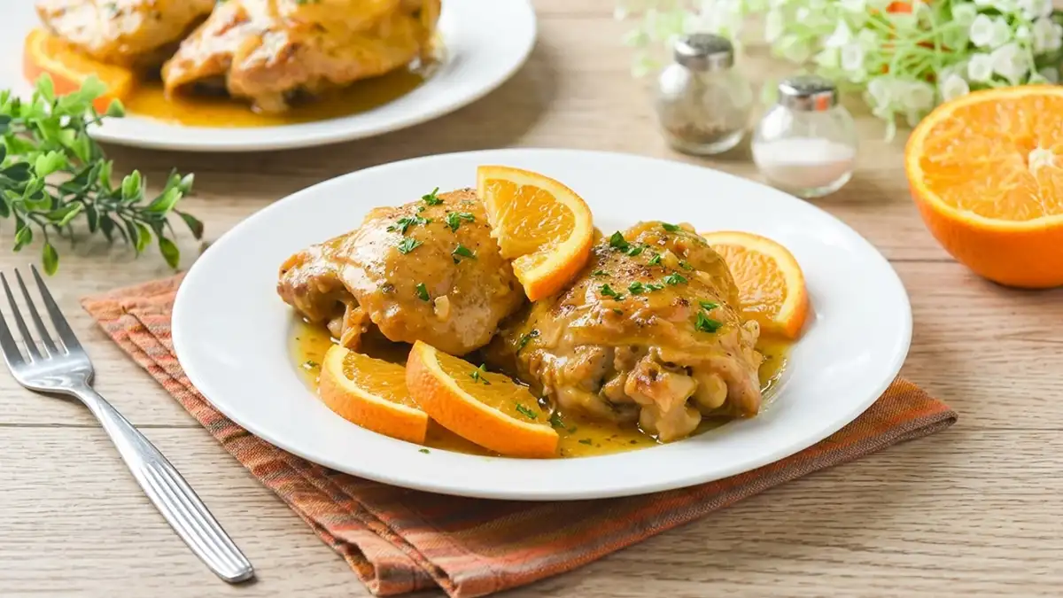 Receta de Pollo a la Naranja