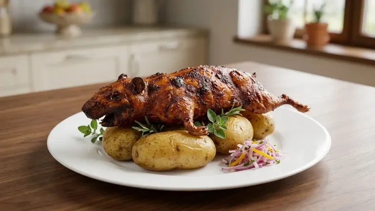 Receta de Cuy al Horno