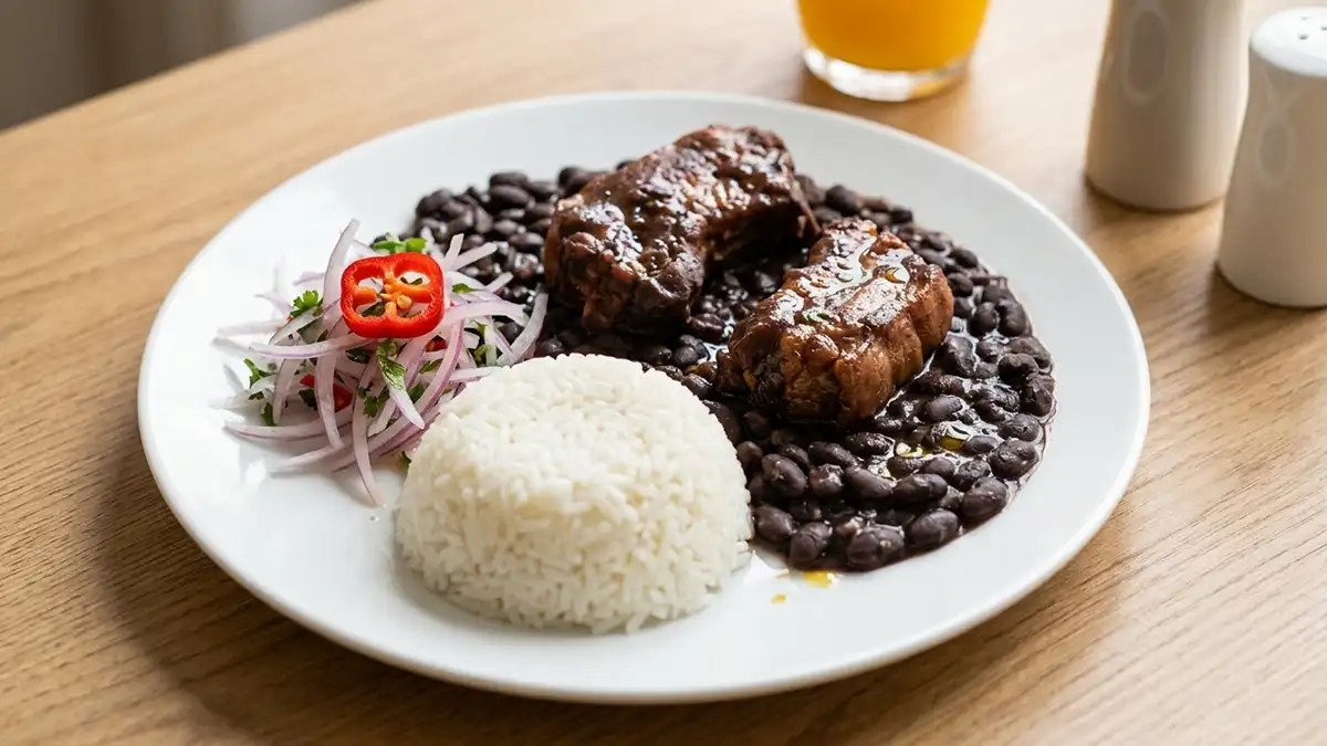 Receta de Frejoles Negros con Panceta