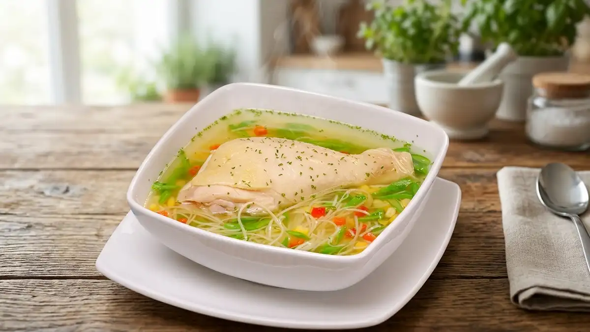 Receta de Sopa de Pollo