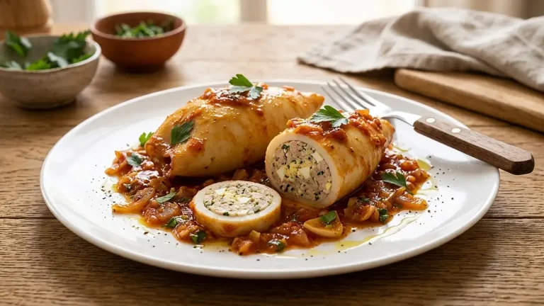 Receta de Calamares Rellenos