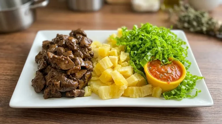 Receta de Higadito Carretillero con Yuquitas
