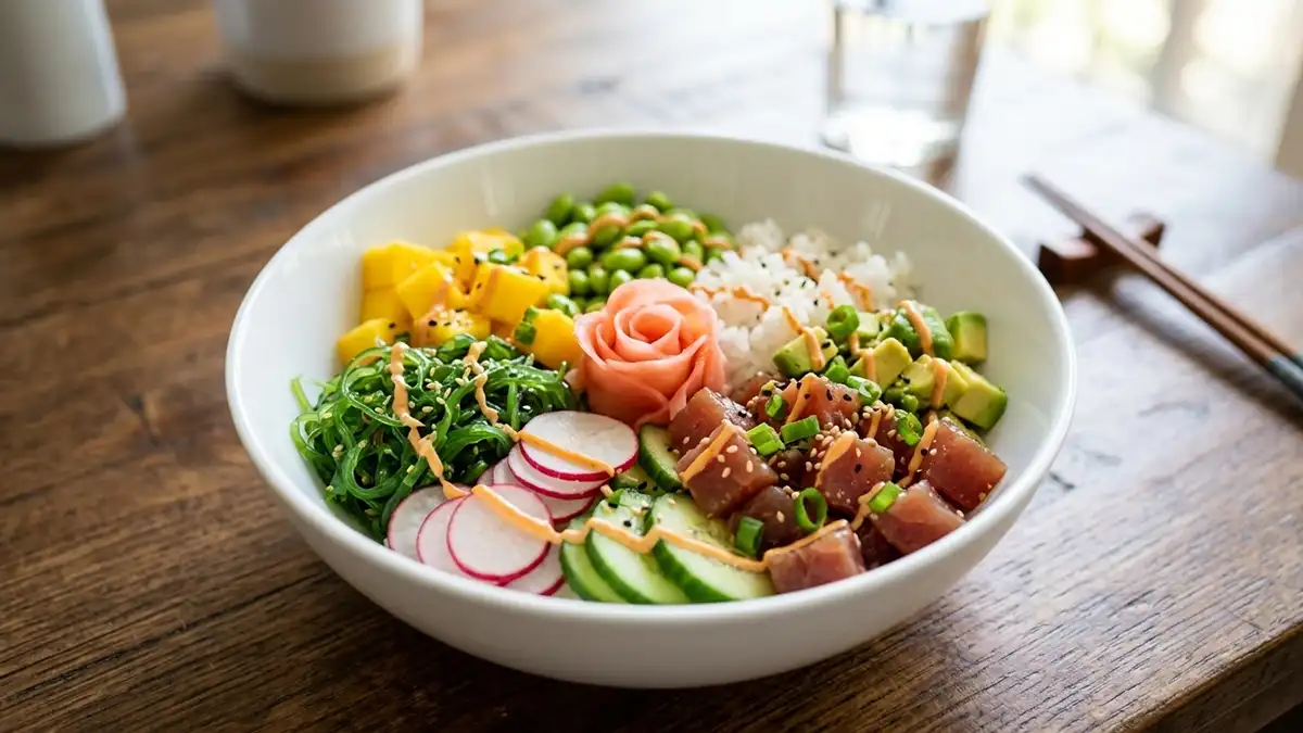Receta de Poke Bowl