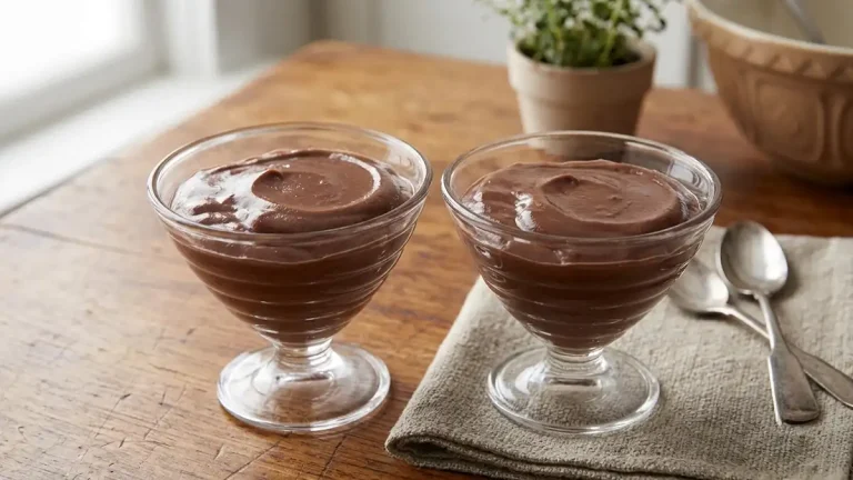 Receta de Pudín de Chocolate
