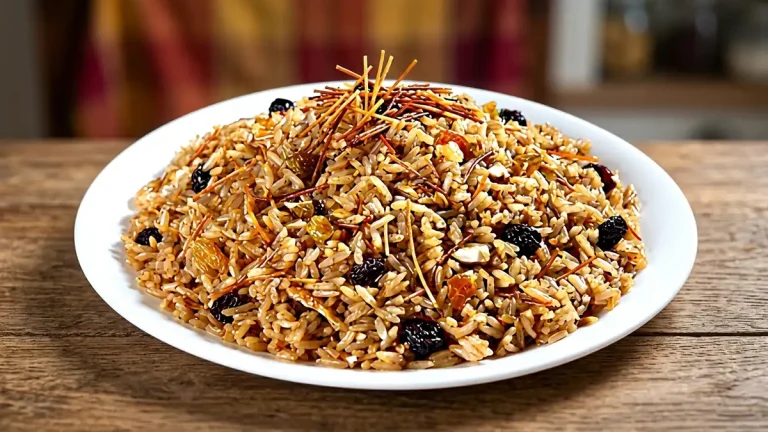 Receta de Arroz Arabe