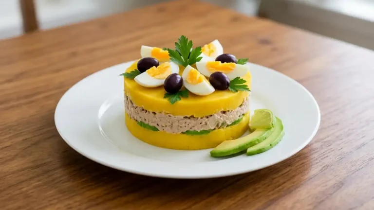 Receta de Causa de Atún