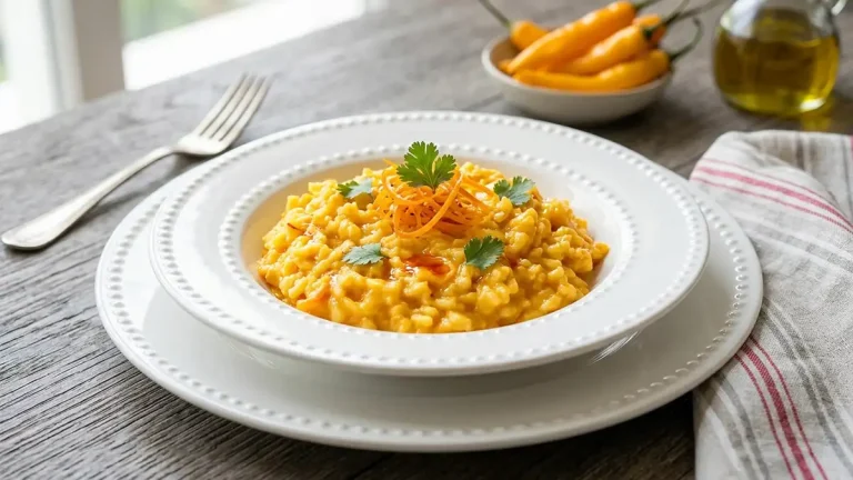 Receta de Risotto de Aji Amarillo
