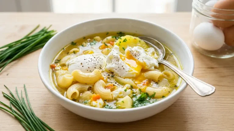 Receta de Sopa de Huevo