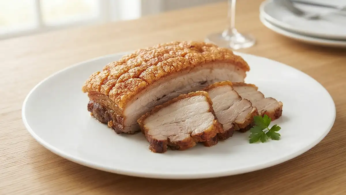 Receta de Panceta de Cerdo al Horno