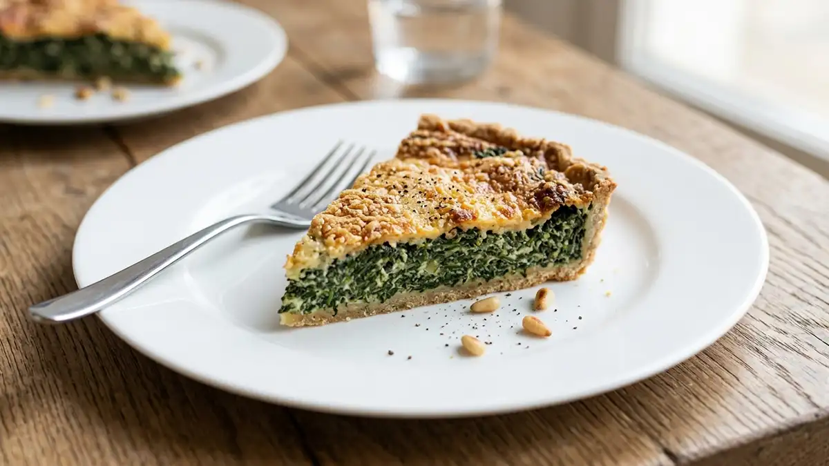 Receta de Pastel de Espinaca